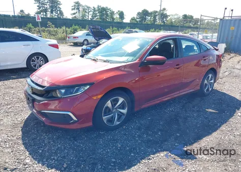 2019 Honda Civic Lx z USA, uszkodzony, nr VIN 2HGFC2F63KH527605